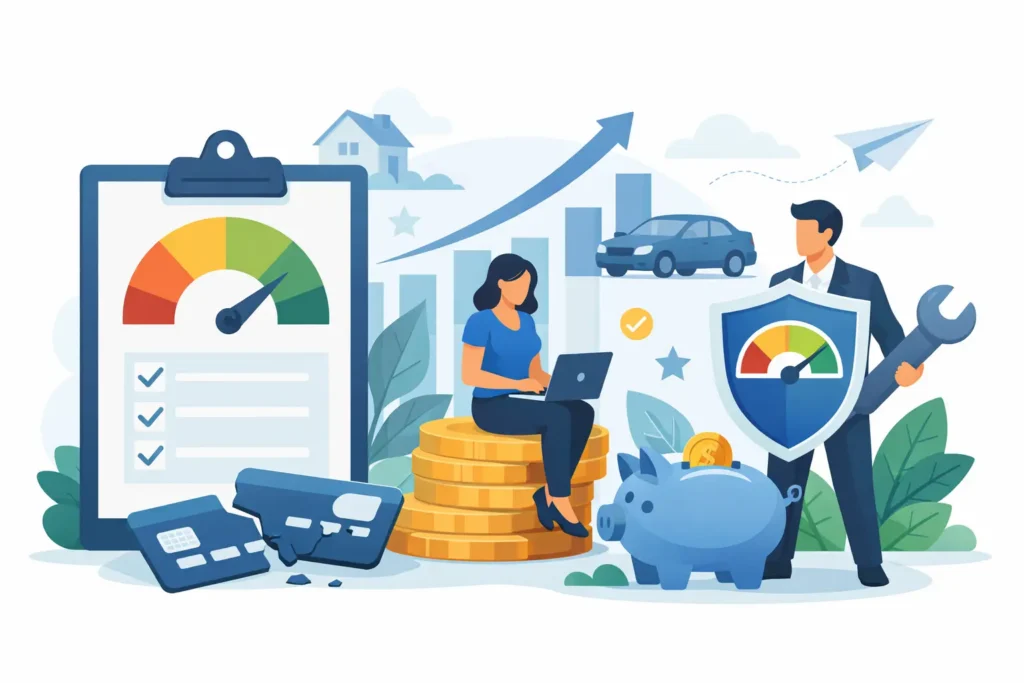 How to Repair Credit After Debt Settlement