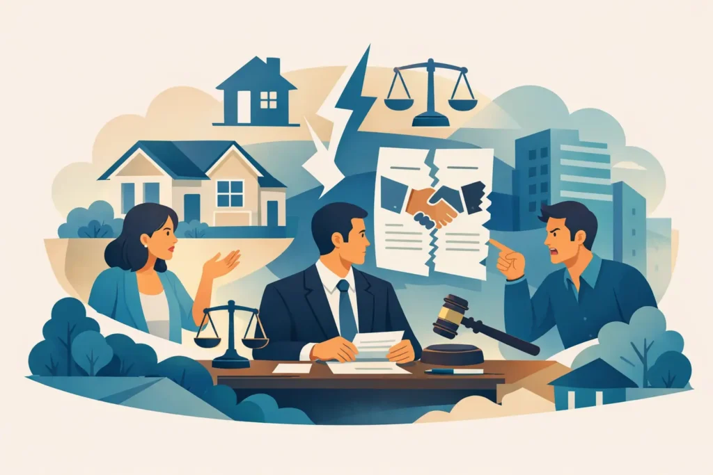 Real Estate Lawyer for Contract Dispute Help