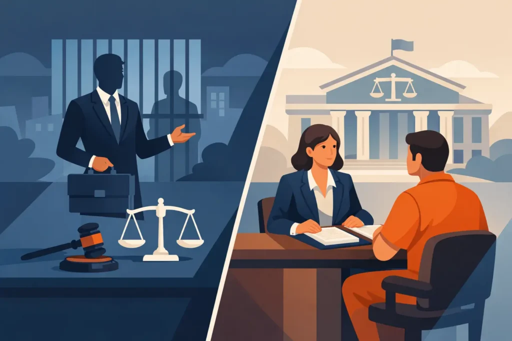 Criminal Lawyer vs Public Defender