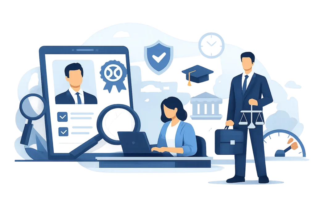 How to Verify Lawyer Credentials Fast